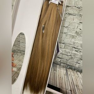 Hair dynasty Remi clip-n-go 1 direction cuticle human hair extensions 14” #1488